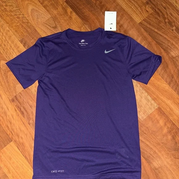 Purple Nike Dri Fit Tops - Picture 1 of 5